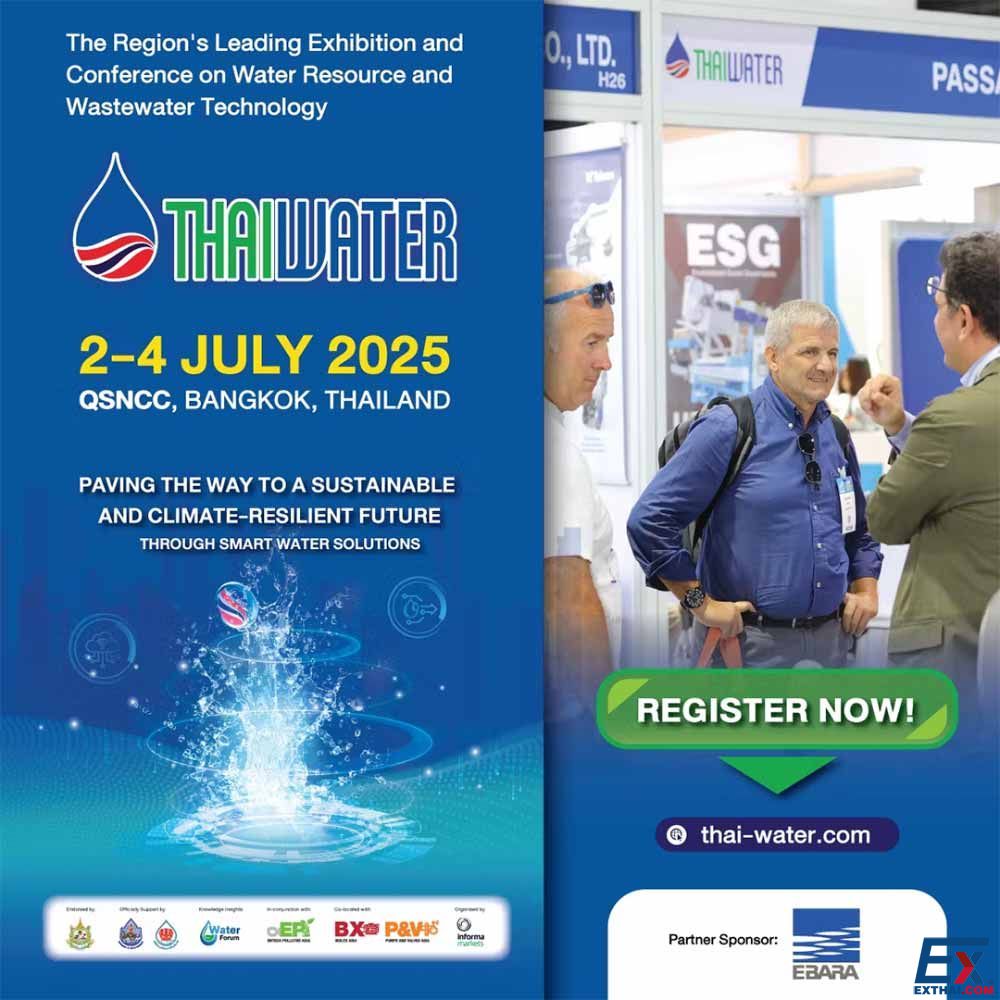2025年7月2日-4日 Thai Water Expo