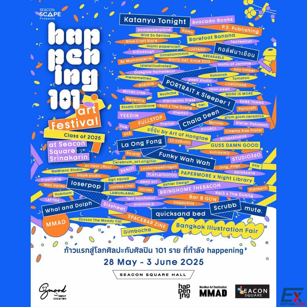 2025年5月28日-6月3日 happening 101 art festival
