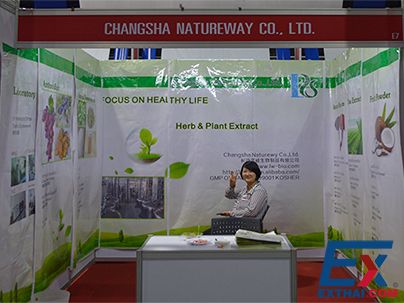 长沙蓝威生物制品有限公司参展2014年东盟曼谷中国进出口商品展览会